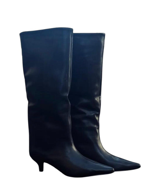 STIVALE LISCIO TACCO 4