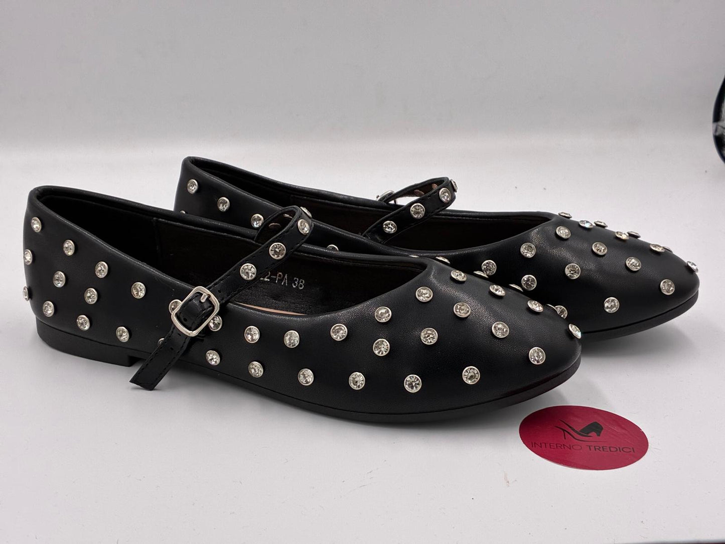 Ballerine strass white or black