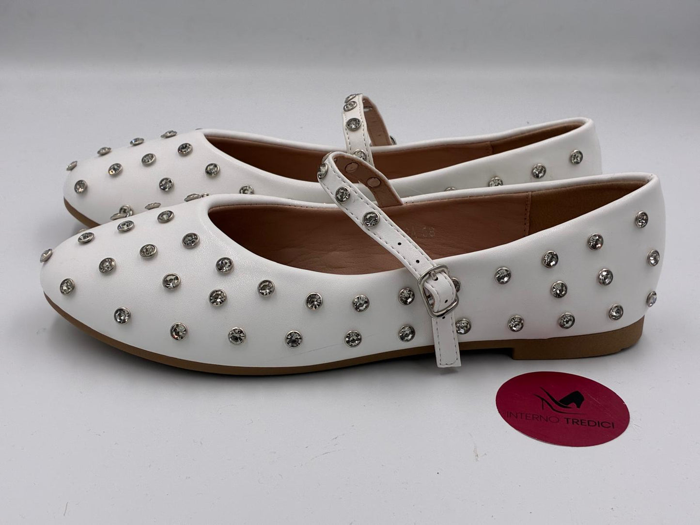 Ballerine strass white or black