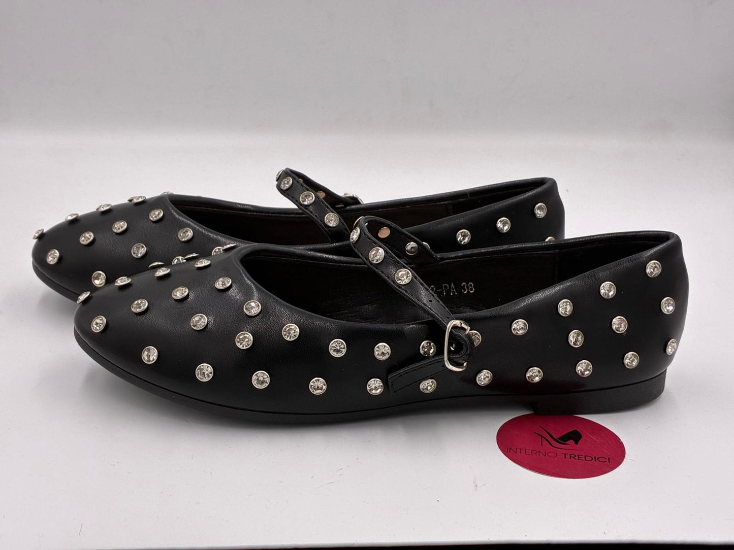 Ballerine strass white or black