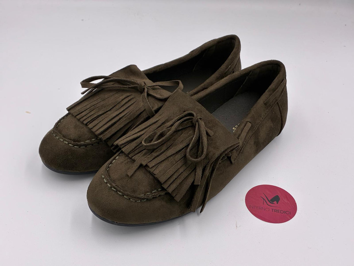 MOCASSINI CON FRANGE