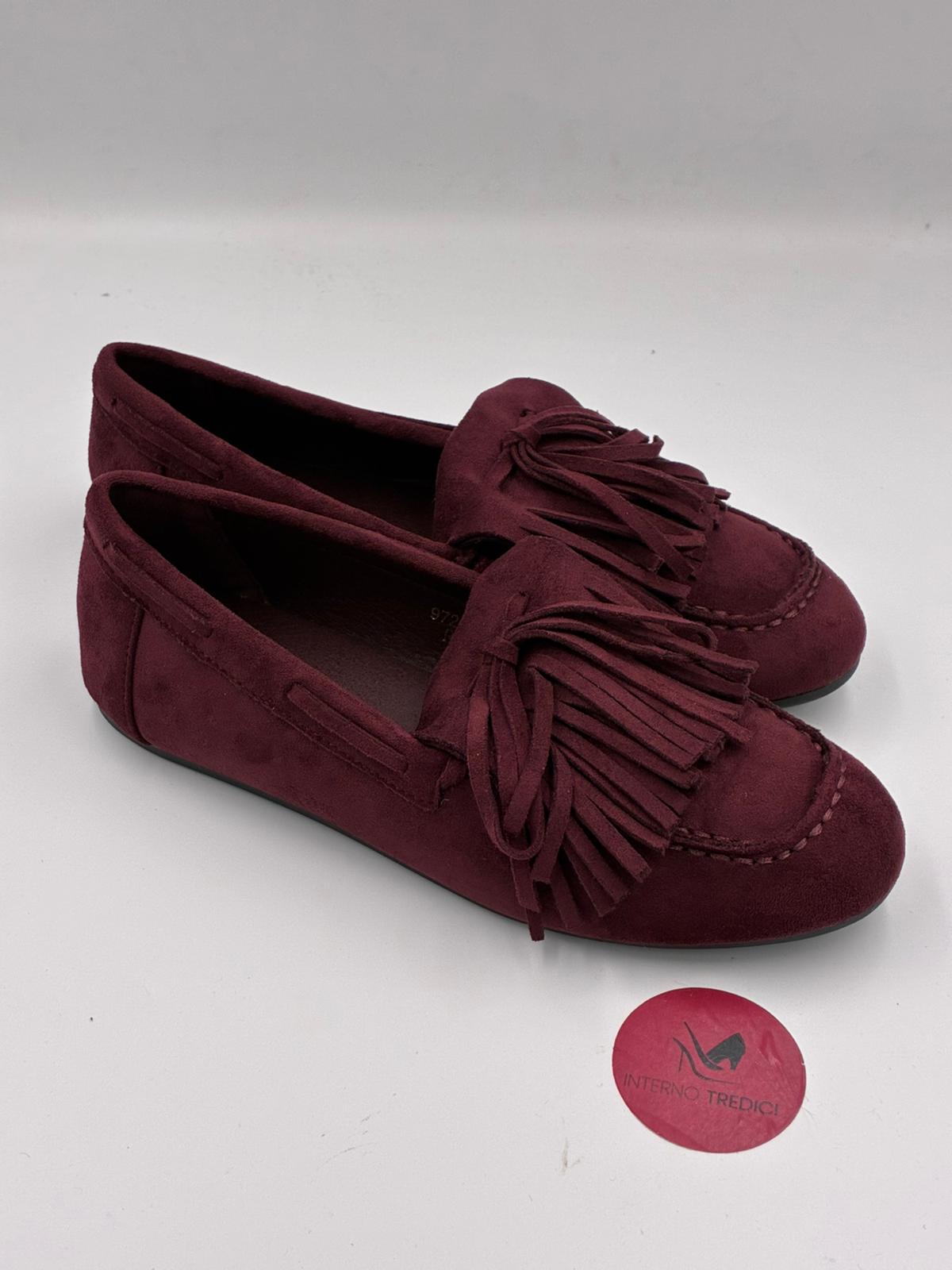 MOCASSINI CON FRANGE